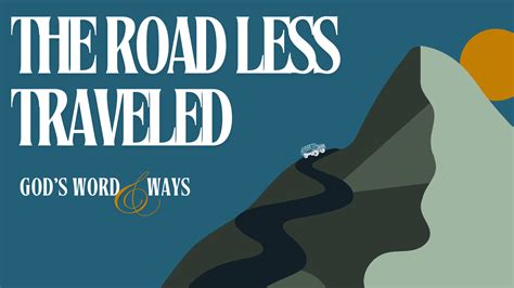 The Road Less Traveled Pt. II