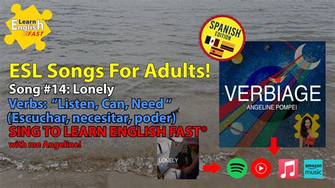 aprender ingles con musica los verbos ingleses escuchar can – Learn ...