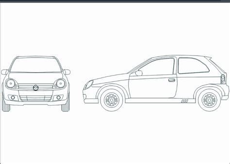 AutoCAD Car Part 1 的图像结果
