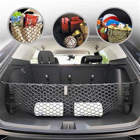 Envelope Style Automotive Elastic Trunk Mesh Cargo Net for Chevrolet ...