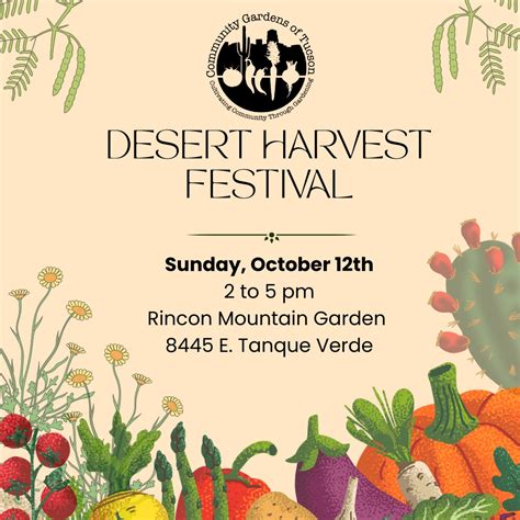 Celebrate gardening at Tucson’s Desert Harvest Festival - Tucson Foodie