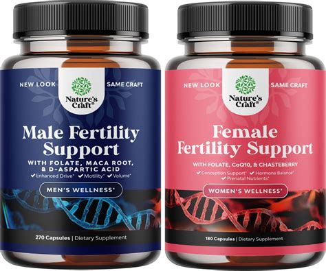 Amazon.com: Fertility Supplements for Men and Women Bundle - Premium Fertility Support ...