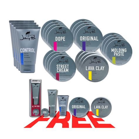 JOHNNY B GEL AND POMADE SAMPLER - ABC Kids Salon Supply