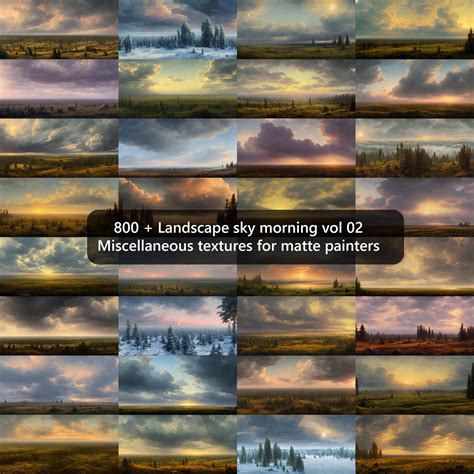 Sky Texture Map Morning