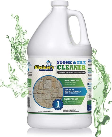 Amazon.com: Sheiner's Stone & Tile Cleaner, Heavy Duty Floor Cleaner ...