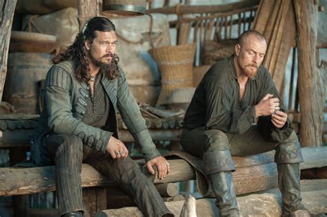 Black Sails - captain James Flint and John Silver | Black sails, Black ...