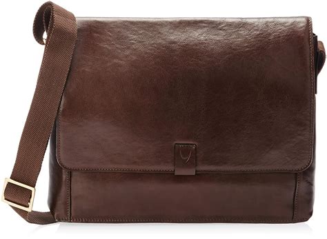 Hidesign Aiden 01 Messenger Bag (Brown) : Amazon.in: Shoes & Handbags