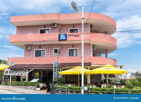 Hotel Vila Spiro En Ksamil Village Albania Foto editorial - Imagen de ...