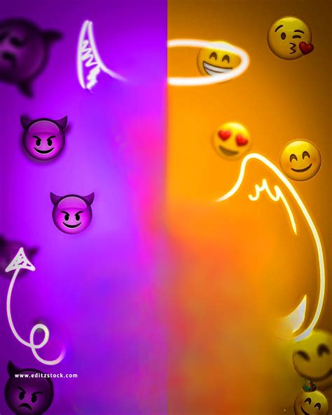 Sad emoji editing background