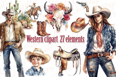 Westernpferd Clipart