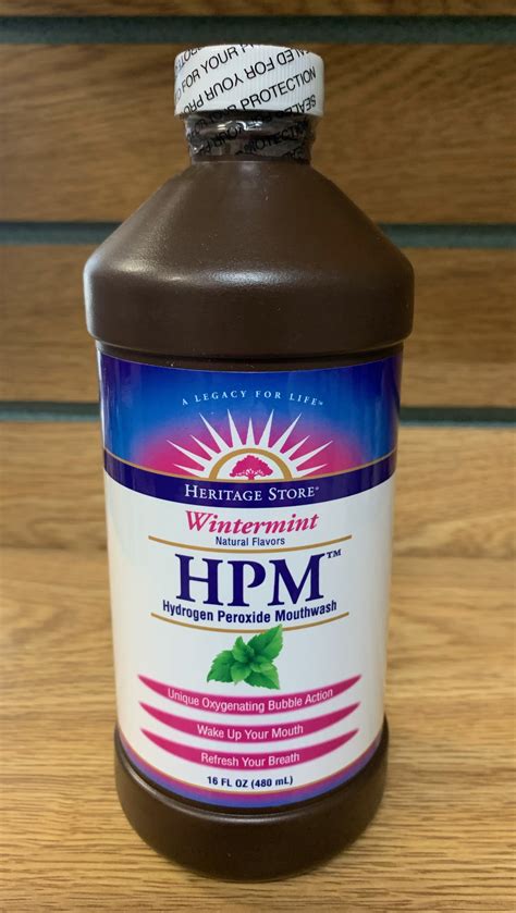Hydrogen Peroxide Mouthwash