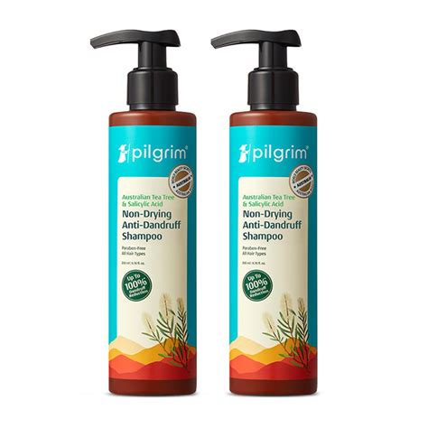 Pilgrim Australian Tea Tree Non-Drying Anti-Dandruff Shampoo 200 ml ...
