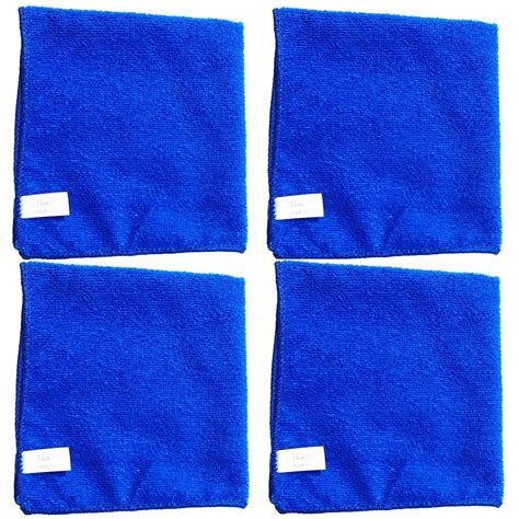 PR Trading 250 GSM Kitchen Cotton Blue Cloth Duster Wet & Dry (Pack of ...