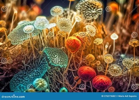 Electron Microscopy Molecule: Revealing Intricate Scientific Discoveries Stock Image ...