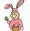 Image result for Standing Bunny Clip Art
