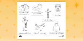 The 7 Sacraments Display Poster