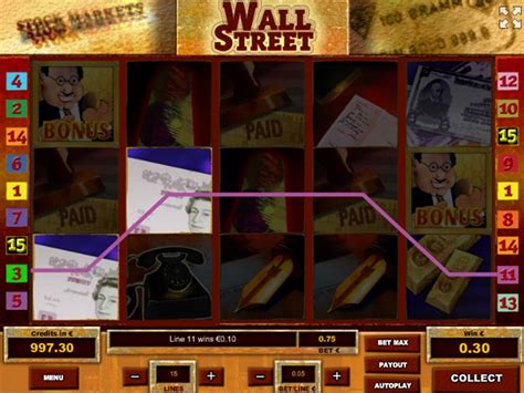 wall street winners slot machine