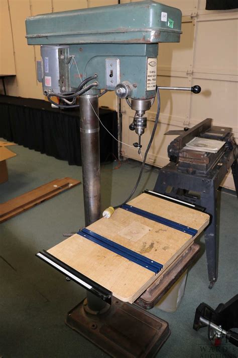 Galaxy 12 speed, heavy duty, floor standing drill press. Model # GL-25F ...