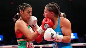 Jessica Nery Plata unifies titles in close win over Kim Clavel - ESPN