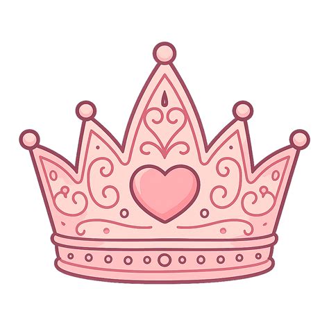 Owner_pink_crown_with_heart - Discord Emoji