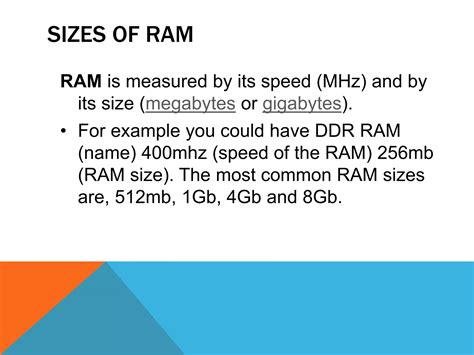 Speed Of Ram Is Measured In