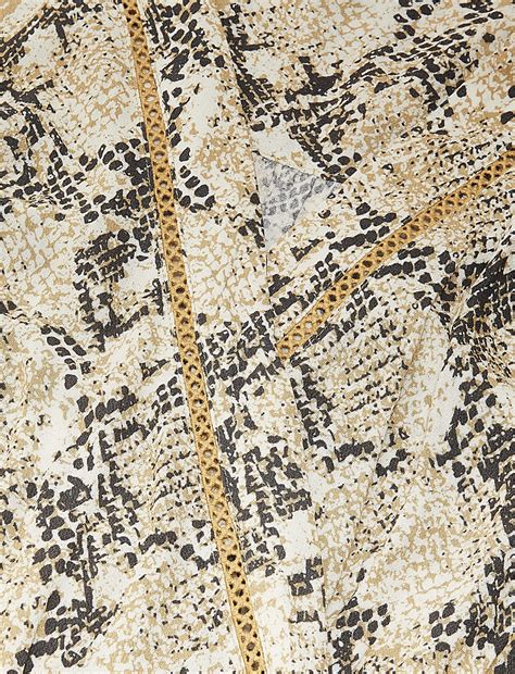 Buy Animal Print Midi Tiered Wrap Dress at Marks & Spencer