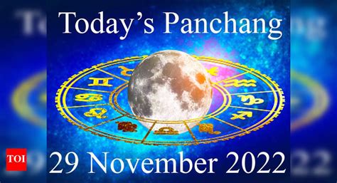 Today's Panchang, November 29, 2022: Tithi Shubh Muhurat, Rahu Kaal ...