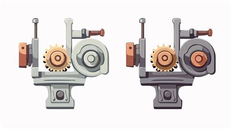 Mechanism switch levers set for machinery control | Premium AI ...