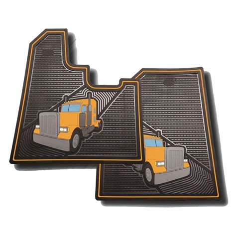 Peterbilt 379 Rubber Floor Mats - Raney's Truck Parts