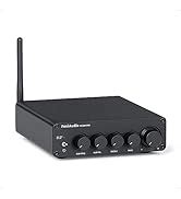 Fosi Audio BT20A Pro Bluetooth 5.0 Amplifier, 300W x2 Wireless Amp ...