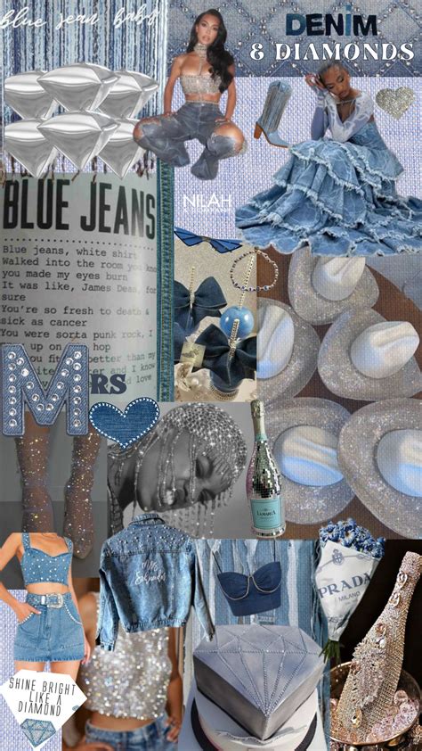 Denim & Diamonds 👖💎 | Bachelorette outfit themes, Diamonds and denim ...