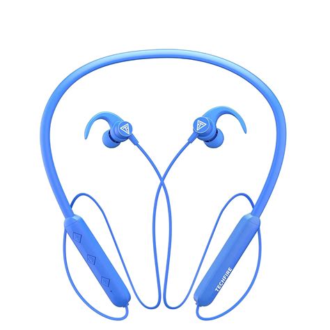 TECHFIRE FIRE TF-145-36 Hours Playtime Neckband hi-bass Wireless ...