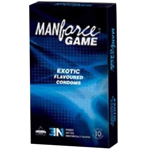 Manforce Game Exotic Flavoured Condoms, 10 Count Price, Uses, Side ...