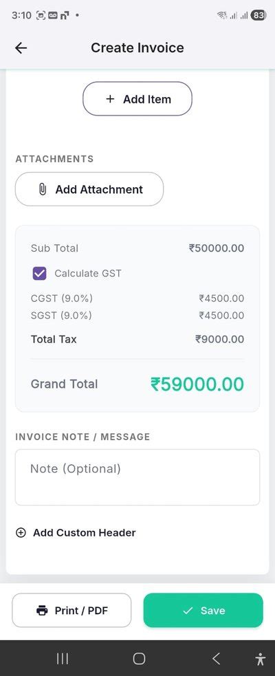 MyBills — Professional GST Invoicing for Indian Businesses