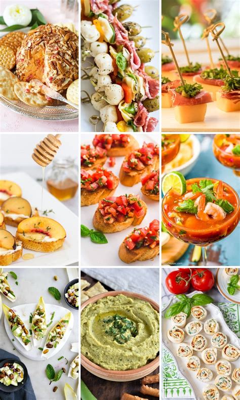 Cold Finger Foods For Parties Ideas