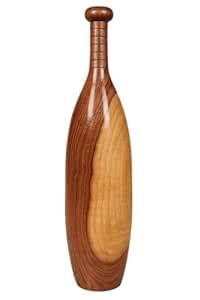 Buy Zain Sports Wooden Oval Shape Mugdar | Clubbell Exercise Equipment ...