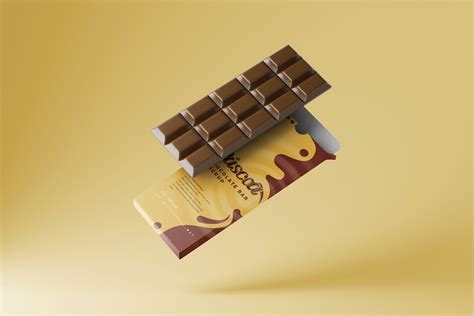 Free Chocolate Bar Packaging Mockup Psd Good Mockups
