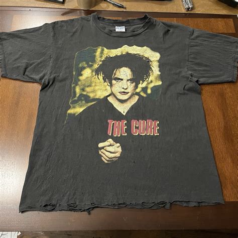 1996 Vintage The Cure Shirt Thrashed And Faded Robert… - Gem