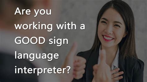 Image result for Sign Language Interpreter Test