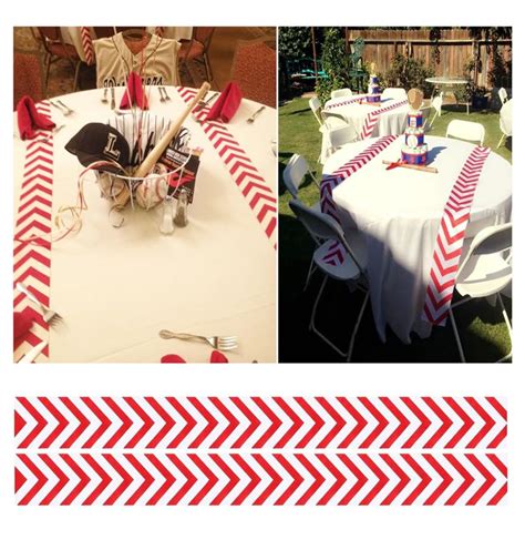 Homemade Table Runner Ideas Sports Theme 的图像结果