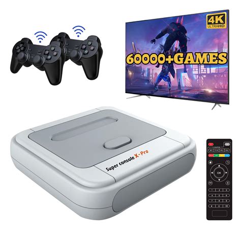 Kinhank Super Console X Pro with 60000+ Games,TV & Game System in 1 ...