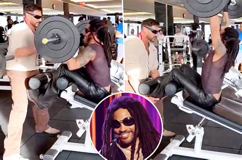 Lenny Kravitz Split Pants Why Lenny Kravitz Works Out In Leather Pants