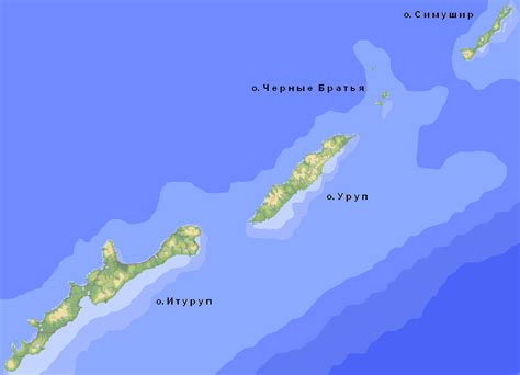 Остров итуруп на карте - 82 фото