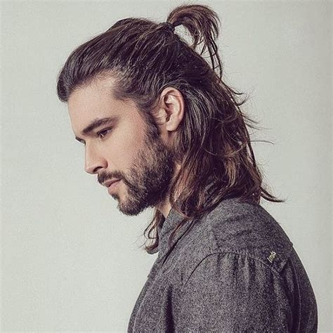 Ponytail Mens Haircut