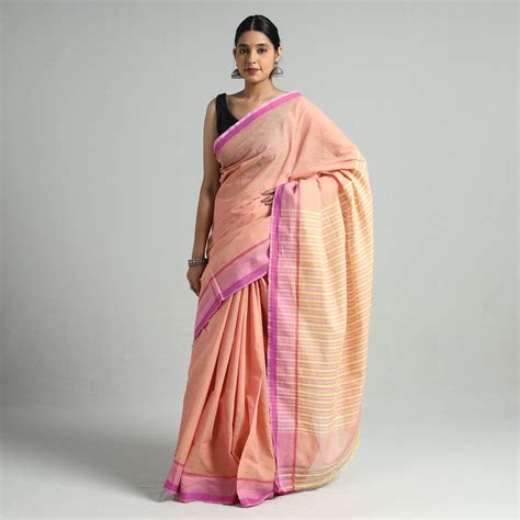 Buy Chitrika Pure Handloom Dobby Cotton Saree Online at iTokri.com ...
