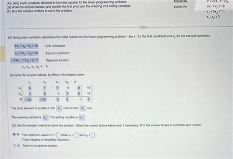 Image result for Slack Variables in Linear Programming
