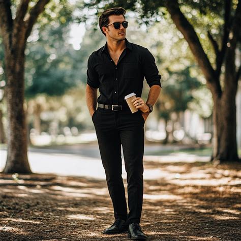 10 All-Black Business Casual Outfit Ideas for Men
