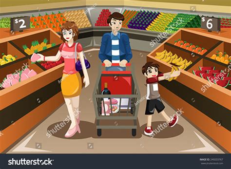 Grocery Store Aisle Clip Art