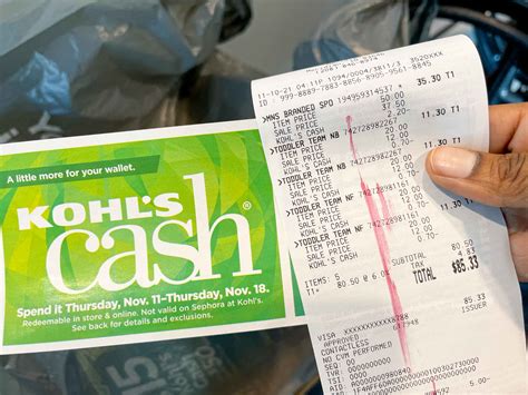 Kohl's Return Without Receipt Credit Card at Carolyn Ring blog