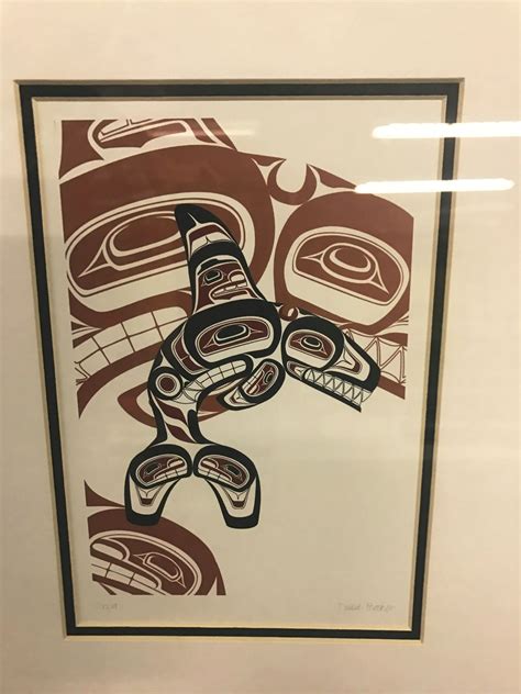 SET OF 3 FRAMED PRINTS BY COAST SALISH ARTIST TODD BAKER FROM SQUAMISH BC.